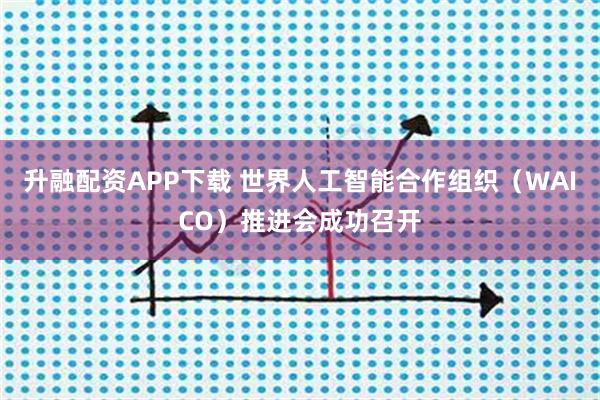 升融配资APP下载 世界人工智能合作组织（WAICO）推进会成功召开